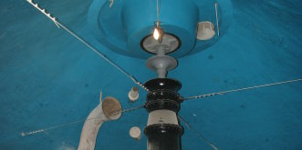 Fertigstellung der inneren Beschichtung des Faulbehälters steht kurz bevor