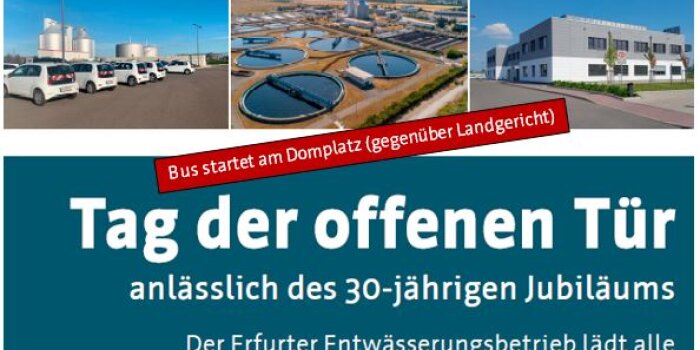 Interner Verweis: Tag der offenen Tür beim Erfurter Entwässerungsbetrieb 