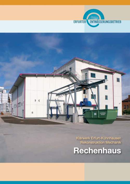 Interner Verweis: Klärwerk Erfurt-Kühnhausen Rekonstruktion Mechanik: Rechenhaus