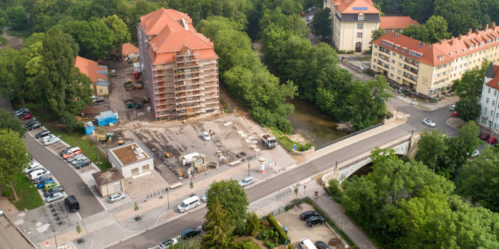 Drei Jahre Bauzeit rund um die Karlstraße sind Geschichte