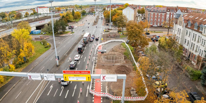 : Schmidtstedter Knoten ist ab heute wieder frei