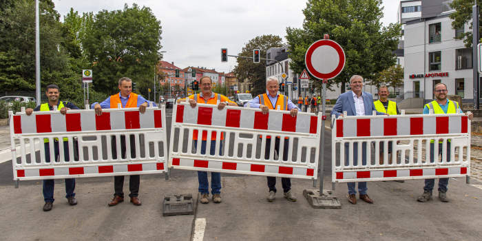 Bauarbeiten am Benaryplatz fristgerecht beendet